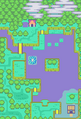 Lake Hylia map from The Minish Cap