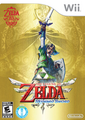 A developmental version of the Gate of Time from Skyward Sword's box art