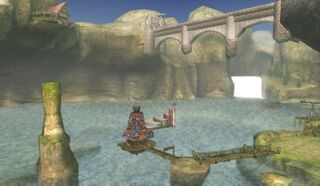 Lake Hylia screenshot from Twilight Princess