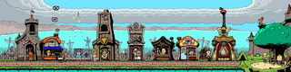 Port Town screenshot from Freshly-Picked Tingle's Rosy Rupeeland