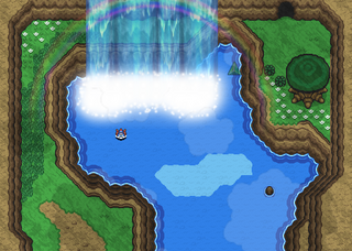 Lake Hylia screenshot from Four Swords Adventures