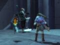 Zant twirls around Link and Midna before battling them