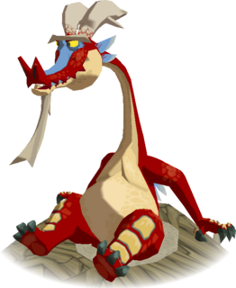 Dragon model from The Wind Waker