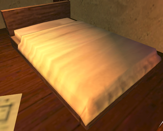 Bed model from Ocarina of Time 3D