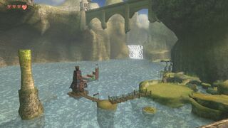 Lake Hylia screenshot from Twilight Princess HD