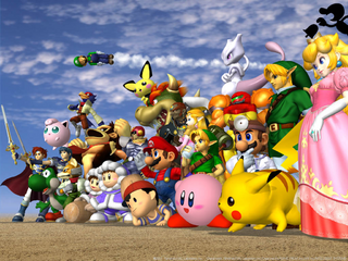 Fighter screenshot from Super Smash Bros. Melee