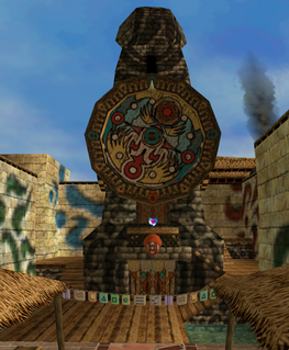 Clock Tower screenshot from Majora's Mask