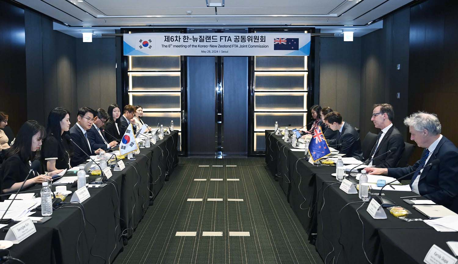 Korea and New Zealand hold 6th FTA Joint Committee meeting