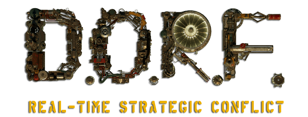 D.O.R.F. : Real-Time Strategic Conflict, an indie real-time strategy game