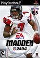 Michael Vick na capa do Madden NFL 2004, já fugindo dos agentes da polícia sanitária