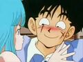 Yamcha chifrando Bulma com Maron.