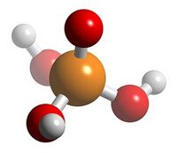 Estrutura química de Ácido fosfórico