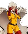 Saitama em versão feminina (até que ficou gostosinha hein!)