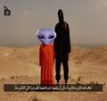 Jihadi John não tolera alienígenas.