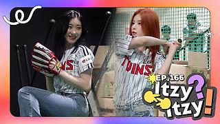 [ITZY?ITZY!(있지?있지!)] EP166 예지&채령 LG트윈스 시구 시타