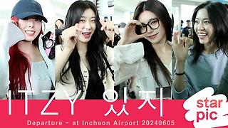 있지 '채령, 생일 축하해요!'  [STARPIC] / ITZY Departure - at Incheon A