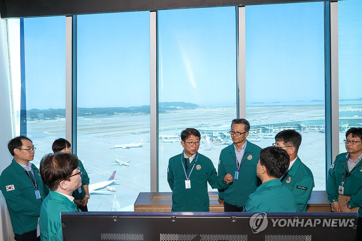 박상우 장관, 여름철 성수기 인천공항 안전관리 점검