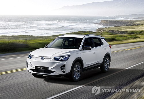 KG 모빌리티, 전기 SUV '코란도 EV' 출시