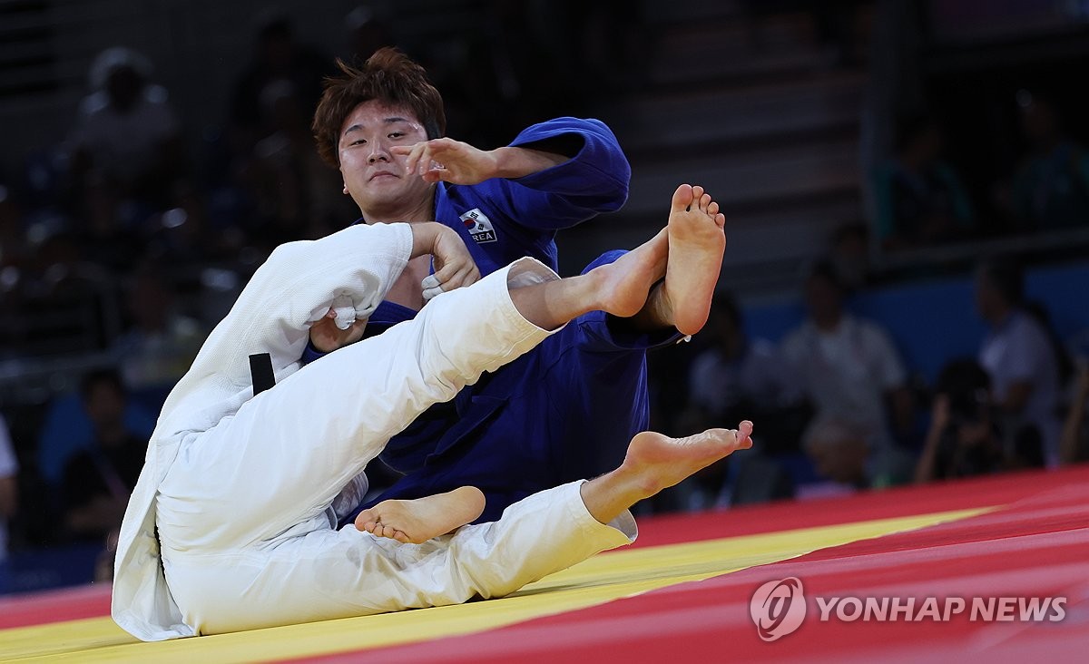 이준환, 벨기에의 마티아스 캐세와 동메달 결정전