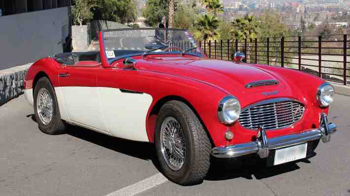 Austin Healey 3000 Mk1: Un clásico británico de 1960 que &#34;vive&#34; en Chile