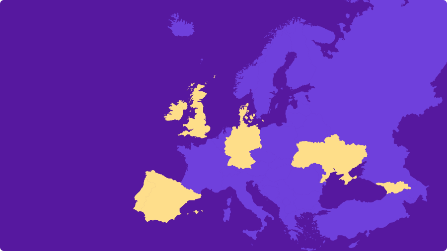 Mapa de europa