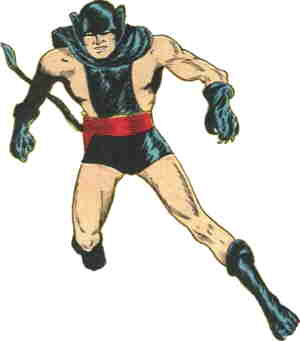 The Black Panther from his first and only appearance.