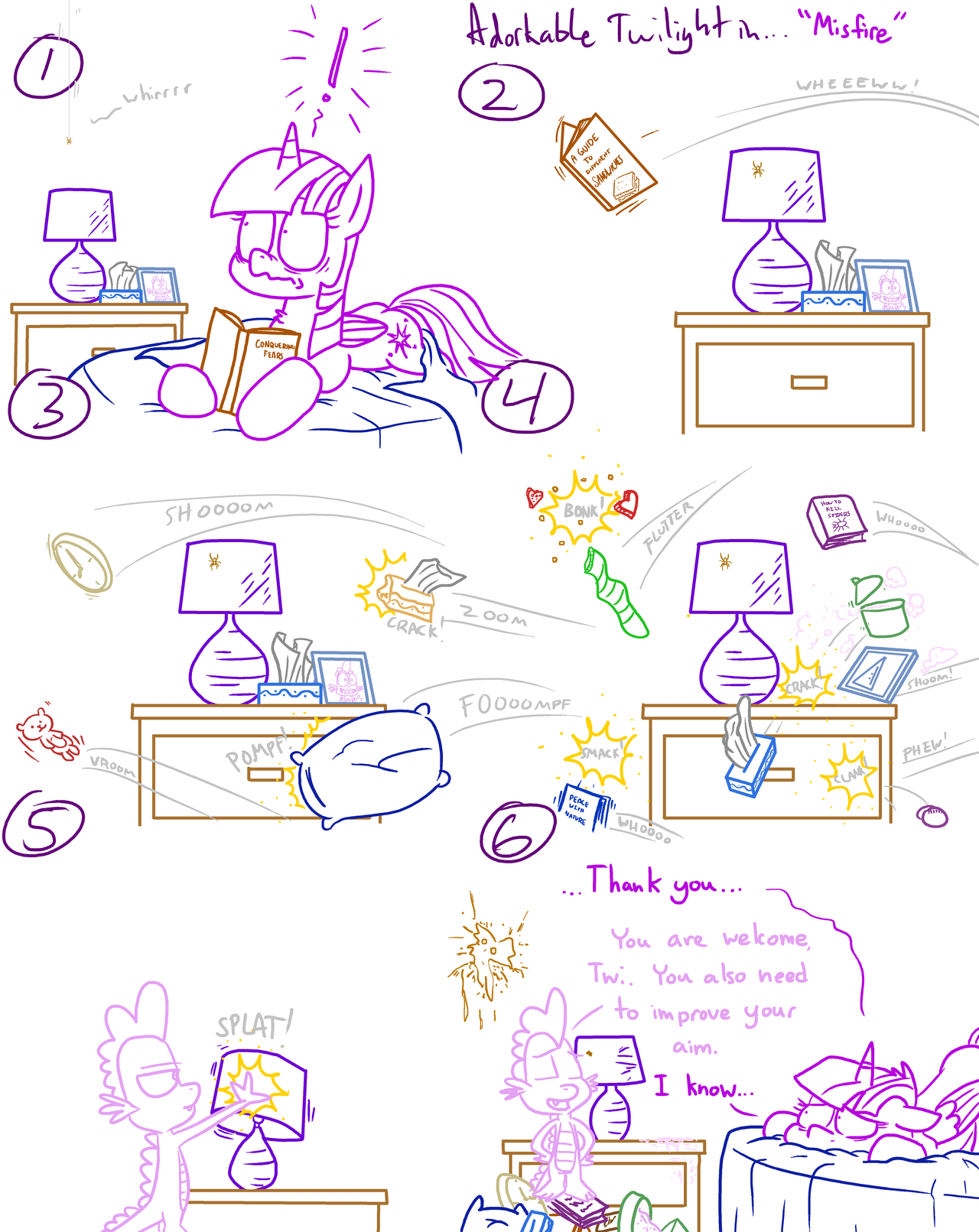 Adorkable Twilight & Friends - “Misfire″
https://www.patreon.com/adorkabletwilightandfriends
http://adorkabletwilightandfriends.wikia.com
http://adorkabletwixfriends.deviantart.com