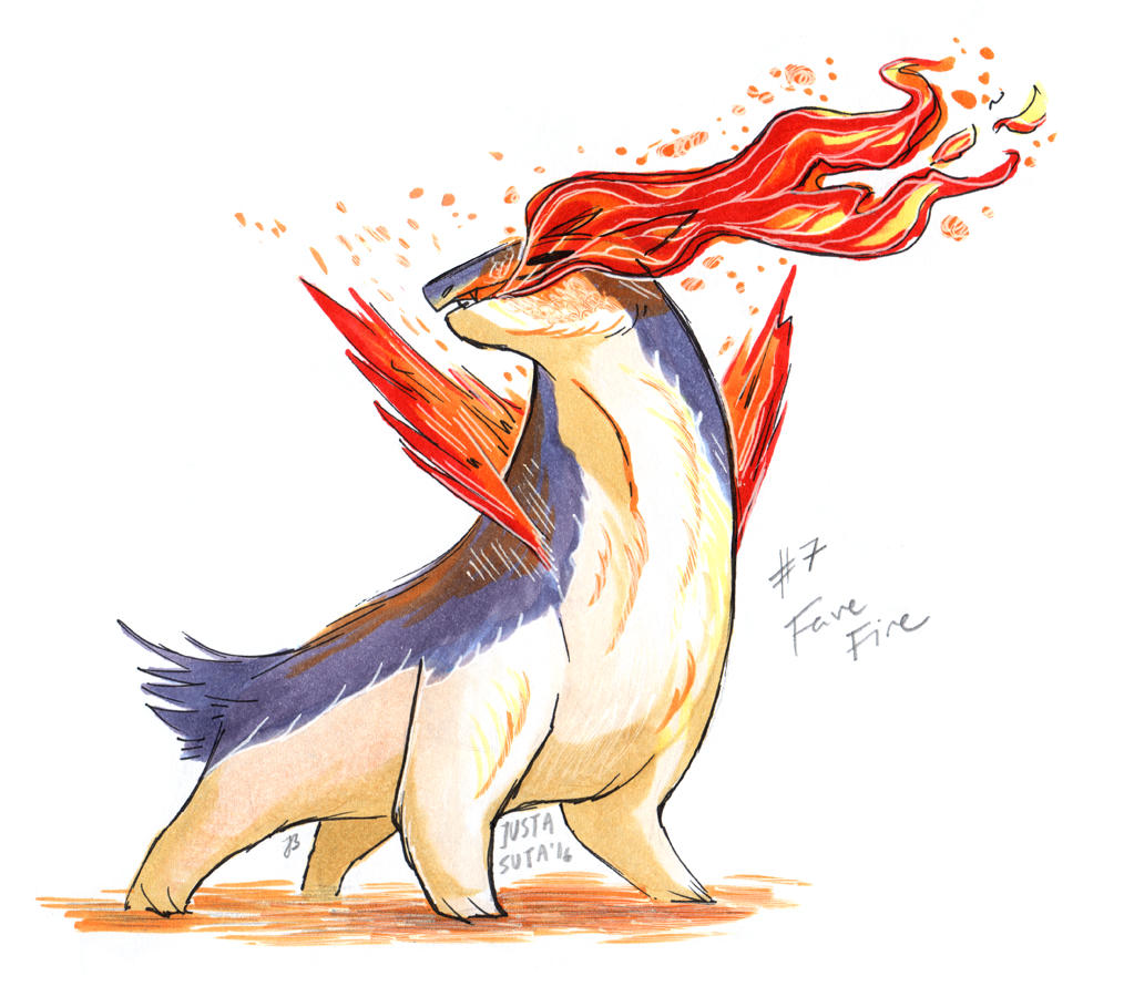 31 Days of Pokemon in July!
Day 7: Fave Fire Type - HECK YEAH. Best final fire form. She’s the best.
Check me out on Patreon!