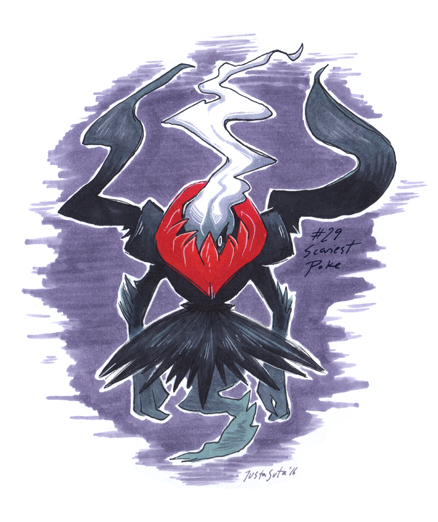 31 Days of Pokemon in July!
Day 29: Scariest Pokemon - Imagine if you ran into this thing in real life in a dark alleyway.
Patreon!