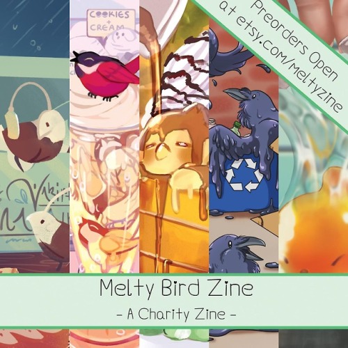 justasuta:
“ Hey Hey everyone!! I’m in another MELTY zine and you can preorder it NOOOOOOOW!!!!
Go to https://www.etsy.com/shop/meltyzine to preorder the book and pins ~~
Help support http://www.mickaboo.org/