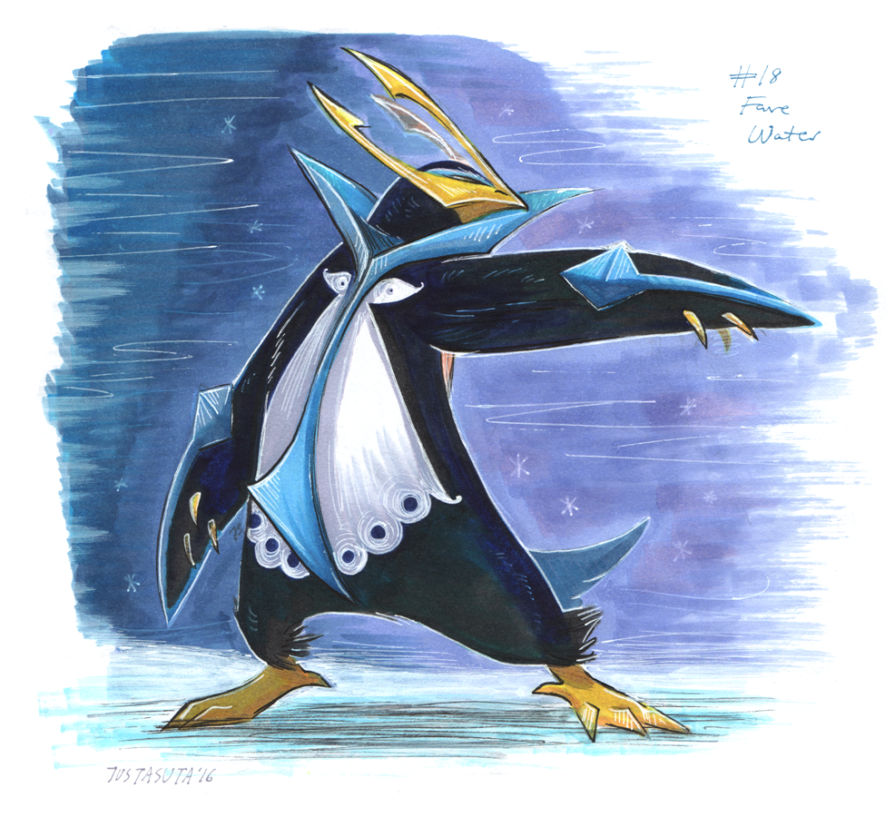 31 Days of Pokemon in July!
Day 18: Fave Water Type - It was hard to pick my fave pokemon for some of these but not this one. Water   Steel   kind of Ice = Cooliest
Patreon!