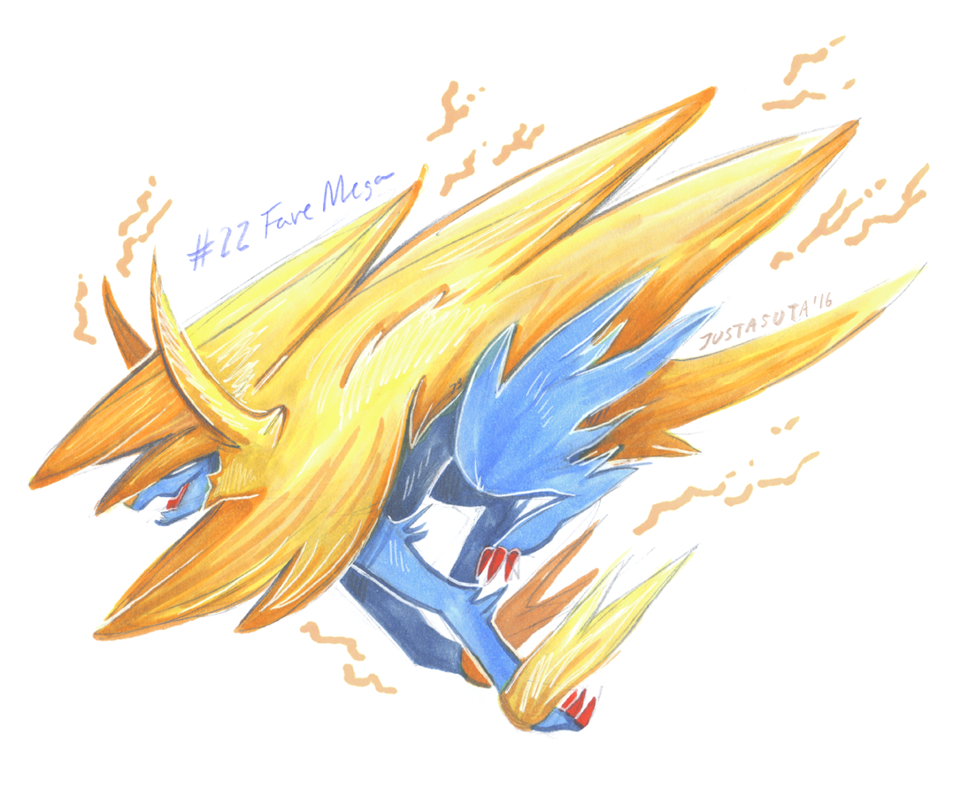 31 Days of Pokemon in July!
Day 22: Fave Mega Evolution - SO FAST. SUCH A GOOD SHAPE.
Patreon!