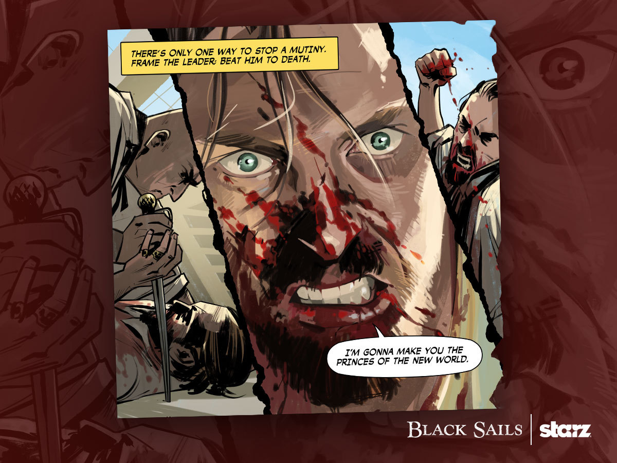 blacksailsstarz:
“ Before Season 3, we’re looking back at where the hunt began – with a cold-blooded murder by a desperate captain. Illustration by Fiona Staples.
”
Got the chance to do a bunch of these for my favourite show! Here’s the first.