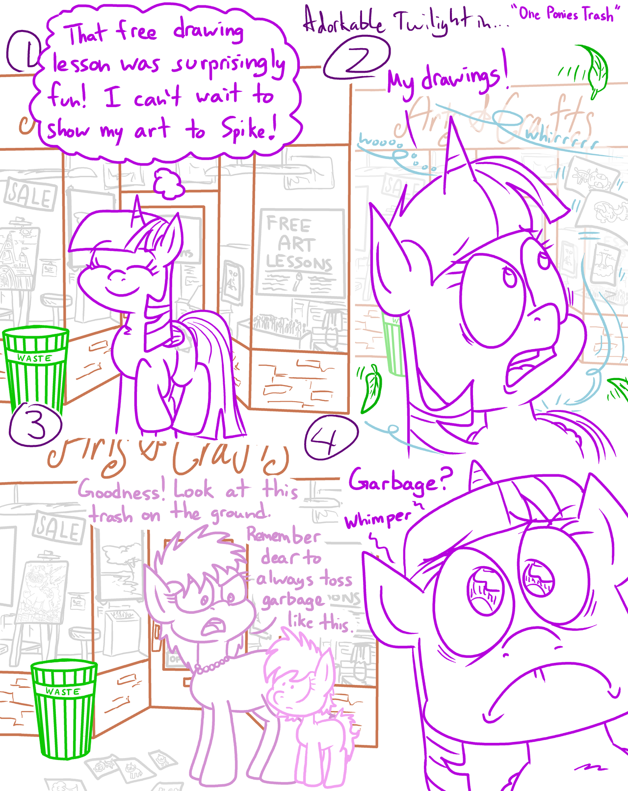 Adorkable Twilight & Friends - “One Ponies Trash″
https://www.patreon.com/adorkabletwilightandfriends
http://adorkabletwilightandfriends.wikia.com
http://adorkabletwixfriends.deviantart.com