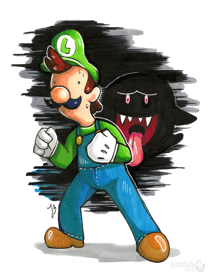 The first adult thing I did was 100% Mario 64 for the DS. I like Luigi the best. Plumbers are hard to draw.
Also I’m going to be at Acen with Nezumi Con this weekend on Saturday. I swear I’ll give ample notice for these things if I ever go to a con...