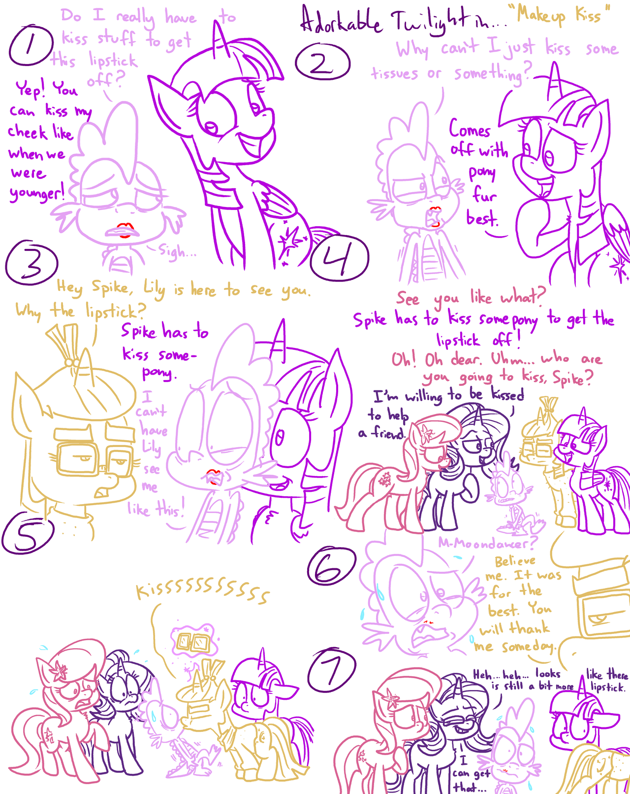 Adorkable Twilight & Friends - “Makeup Kiss″
https://www.patreon.com/adorkabletwilightandfriends
http://adorkabletwilightandfriends.wikia.com
http://adorkabletwixfriends.deviantart.com