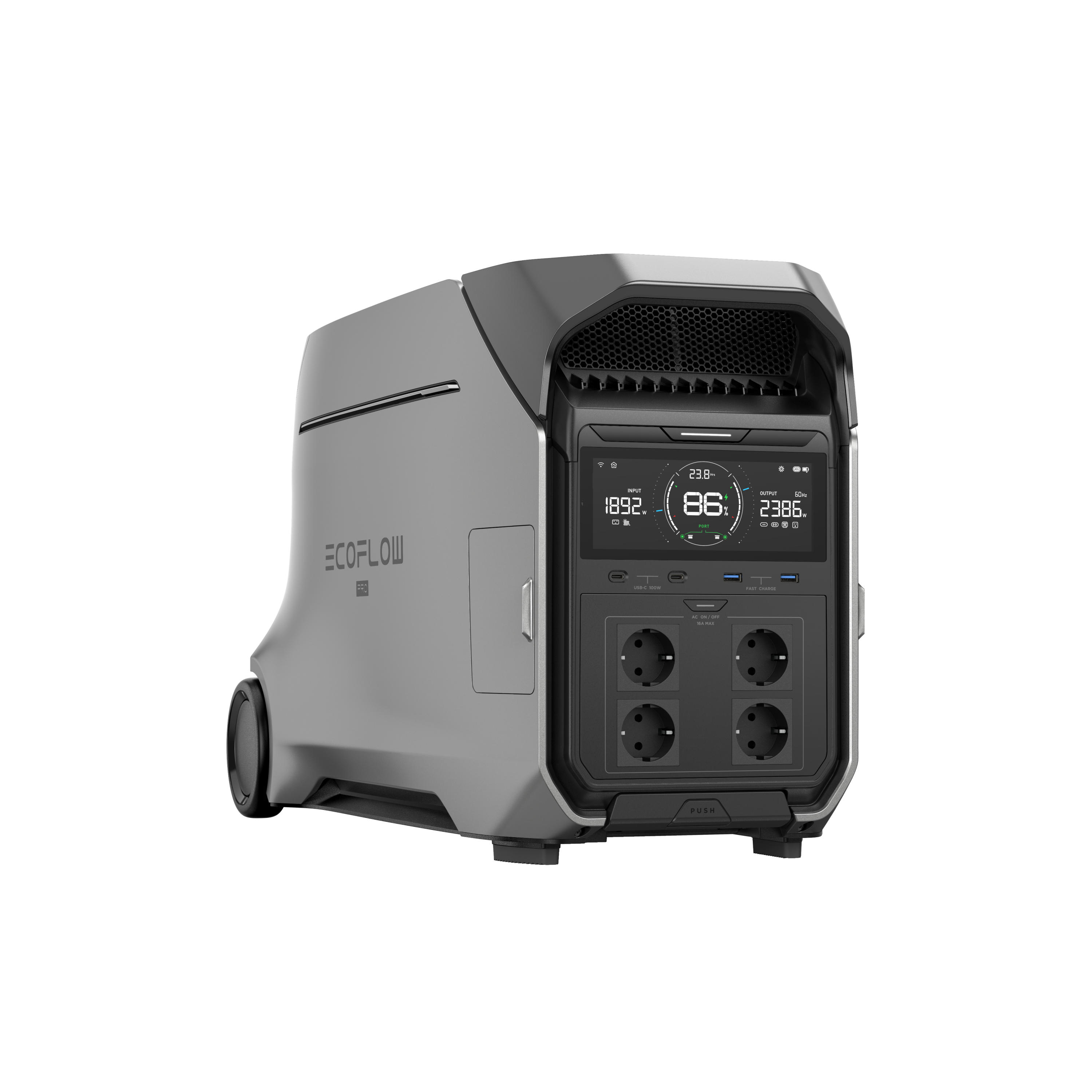 ECOFLOW DELTA PRO 3 [ 4096Wh / 4000W ] PORTABLE POWER STATION - EU-VERSION 