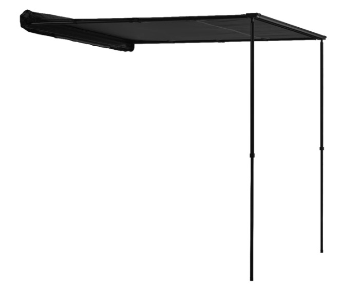 Seitenmarkise 200cm schwarz von VICKYWOOD VW-SA200-BK