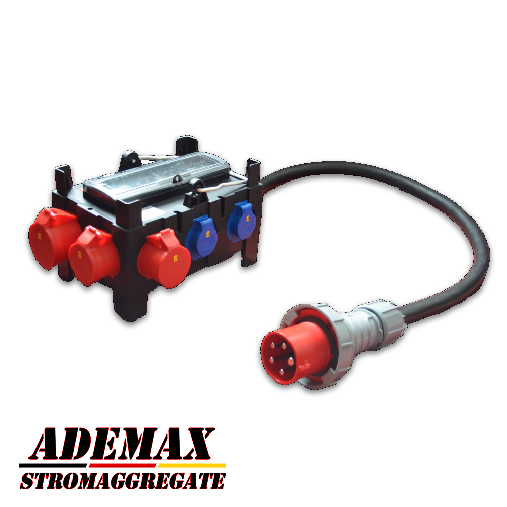 Adapter Verteiler 400V 63A für ITC Power Hyundai Kompak Energy Fogo etc. Stromaggregate