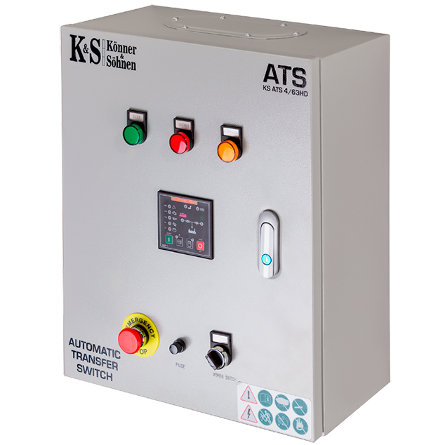                     ATS BOX ATS 4 63HD für K&S Stromaggregate Diesel 
                                    