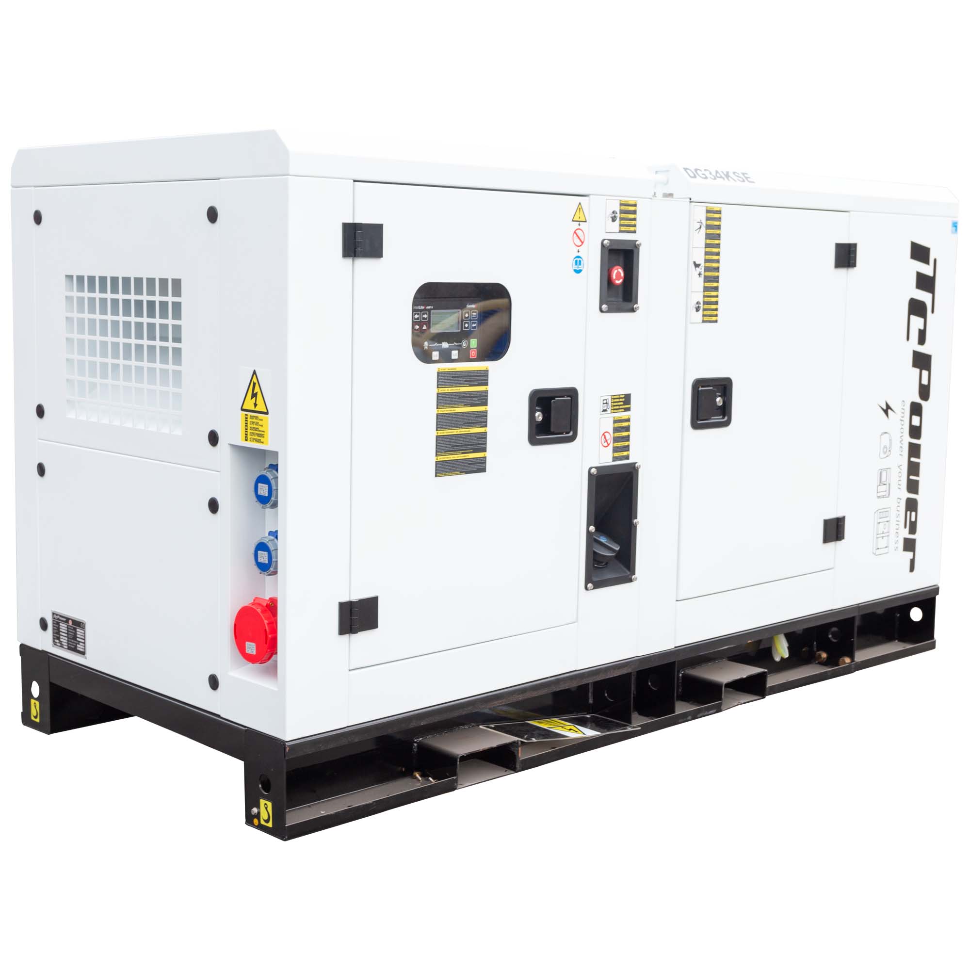 ITC Power 34 kVA Industrie Stromerzeuger Stromaggregat DG34KSE Diesel