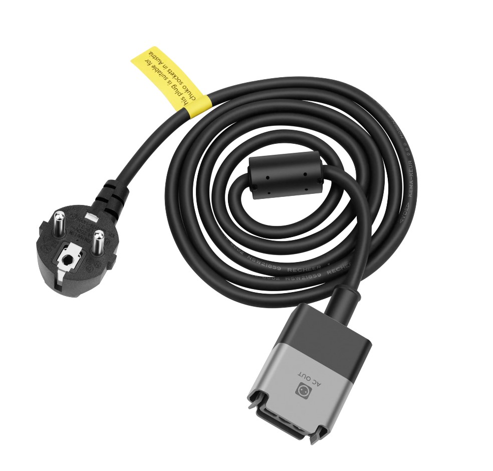 ECOFLOW AC-Kabel 5 Meter, Einspeisekabel für PowerStream