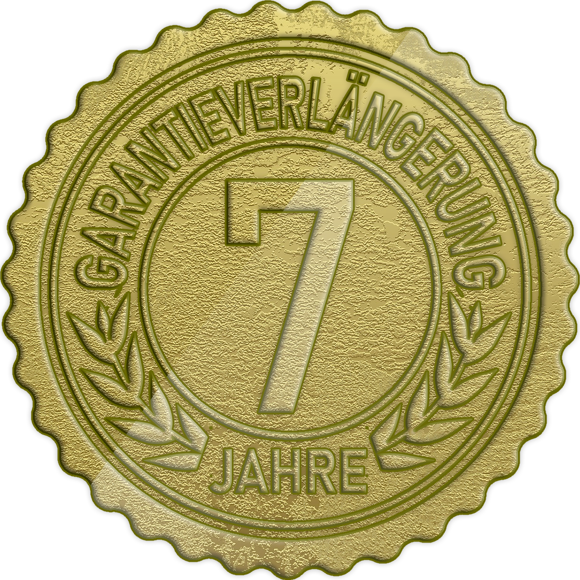                     7 Jahre Garantie (Stufe 2)**
                                    