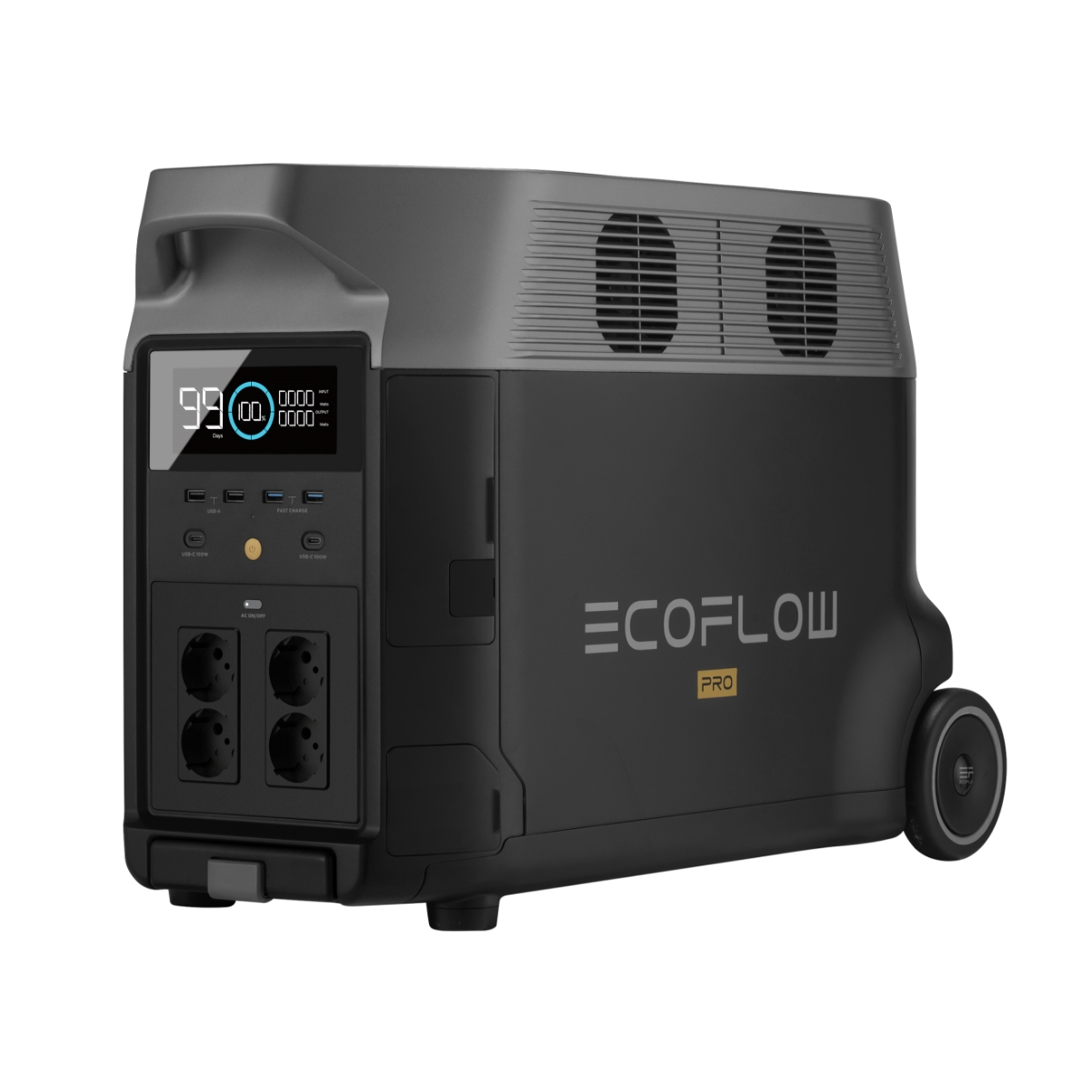 ECOFLOW DELTA PRO [ 3600Wh / 3600W ] PORTABLE POWER STATION - EU-VERSION