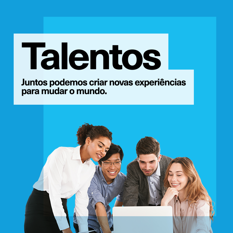 Talento KIOXIA: Juntos, podemos criar novas experiências para mudar o mundo.