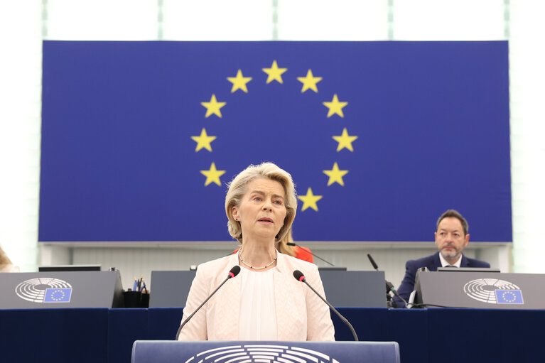 EP Plenary session - Statement by the Candidate for the Presidency of the European Commission (2024-2029)