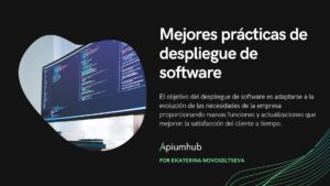 Mejores prácticas de despliegue de software