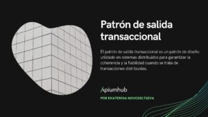 Patrón de salida transaccional