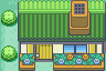 Exterior of the building in Pokémon FireRed and LeafGreen