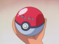 The Poké Ball containing Squirtle in Pokémon - I Choose You!